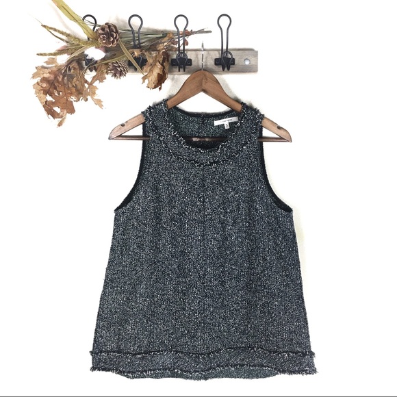 41 Hawthorn Tops - Stitch Fix 41 Hawthorn tweed peplum knit top